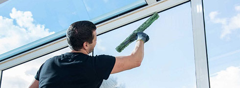 Nettoyage de vitres